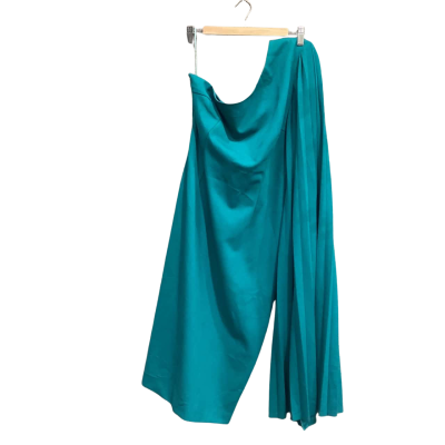 Mossman Off The Shoulder Dress Green Size 14