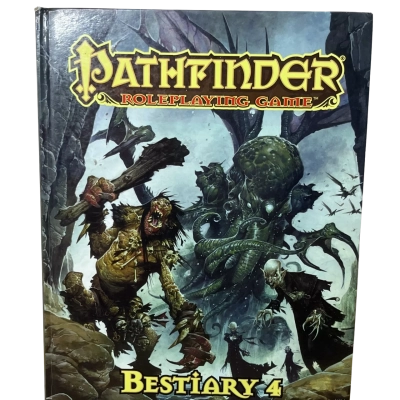 Pathfinder Role-playing Bestiary 4 Hardcover Book 
