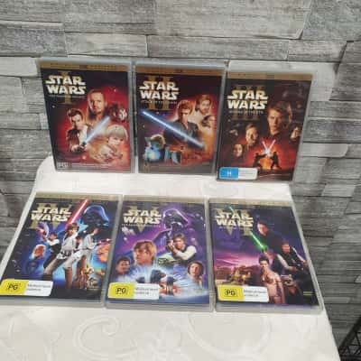 Star Wars Episodes 1 - 6 DVD Bundle 