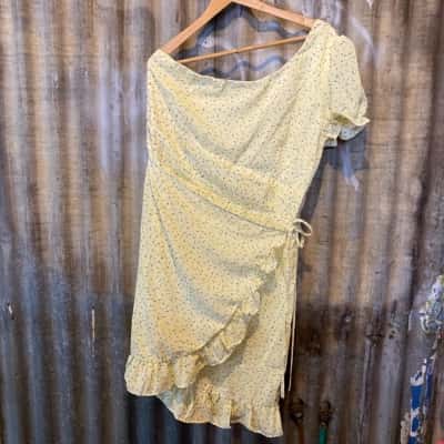 Ruby Sees  Womens  Dress Size 20 Yellow 