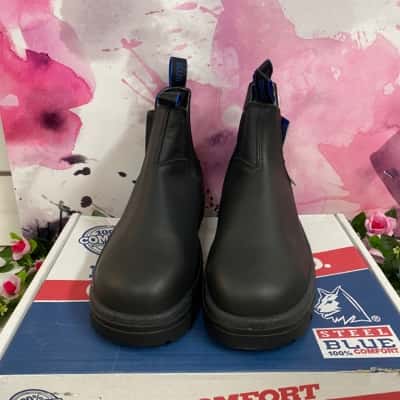 Steel Blue Hobart Pull-on Work Boots - Size 12