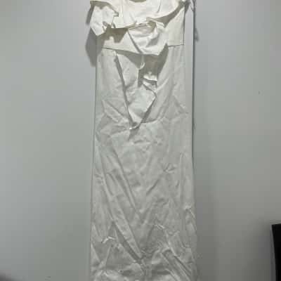 Carla Zampatti Womens  Size 10 Formal Dress White 