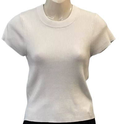 Witchery Womens  Size XXS Short Sleeve Top White 