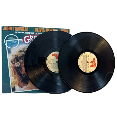 GREASE Original Soundtrack - Double Album (Used Vinyl)