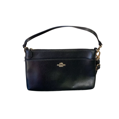 Coach Womens Purse with Strap Black  