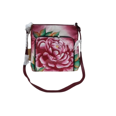 Anuschka Cross Body Bag Floral / Pink  