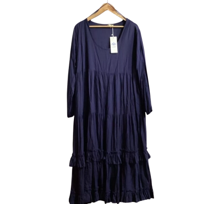Adrift Womens  Size XL Long Sleeve Dress Navy Blue 