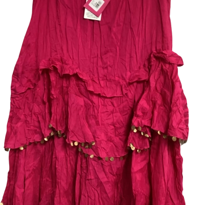  Womens  Size 20 Maxi Skirt Pink  