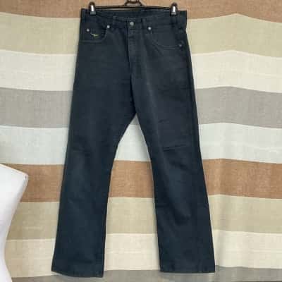 R.M. Williams Mens  Size 34 Straight Leg Jeans Black  