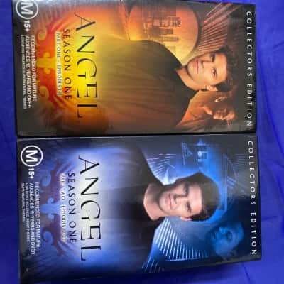 Angel. Series . Videos. 1-11 & 12-22. 2 boxes. 