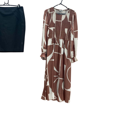 Yours truly Womens Size 14 Brown Latte Charlie Dress