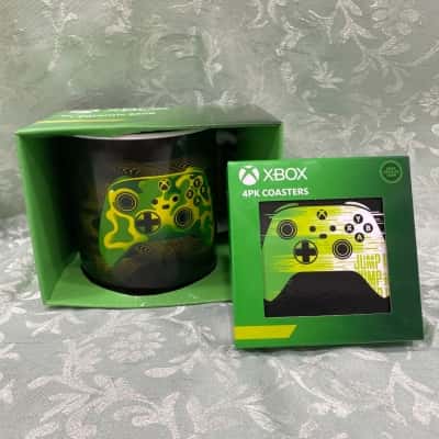 Xbox Mug and Xbox Coasters