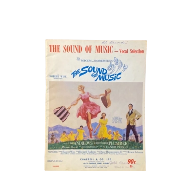Vintage Sheet Music for The Sound Of Music 