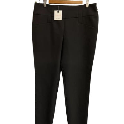Review Womens  Size 12 Slim Fit Pants Black  