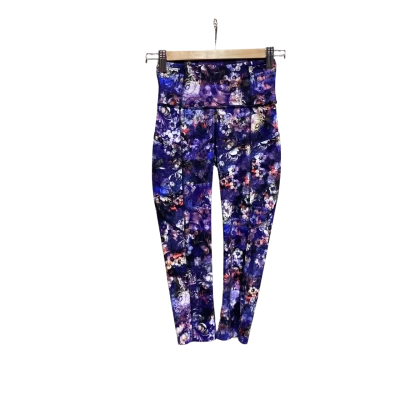 Lululemon Womens  Size 2 Knee Length Leggings Floral 