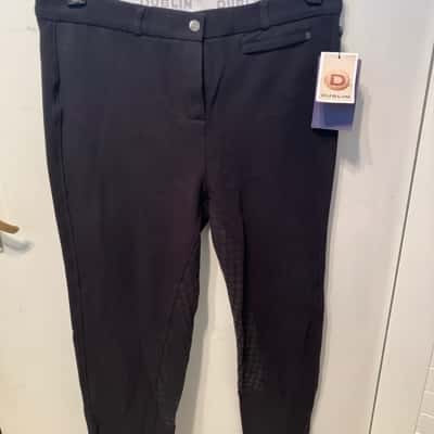  Dublin jods Womens  Size 16 Slim Fit Pants Black  