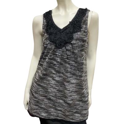 Filo Womens  Size 14 Tank Top Black  / Brown / Grey / White 