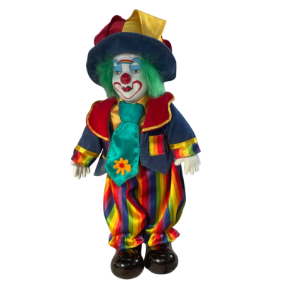 Vintage Porcelain Clown 