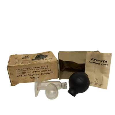 Vintage Tru-flo breast reliever 