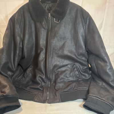 Mens Zara aviator jacket XL