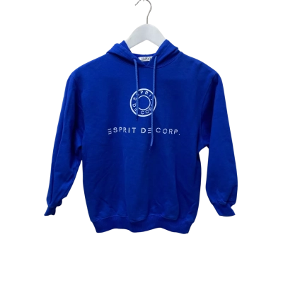 Esprit Womens  Hoodie Blue - Tag Size L (Fits size M) - 100% Cotton