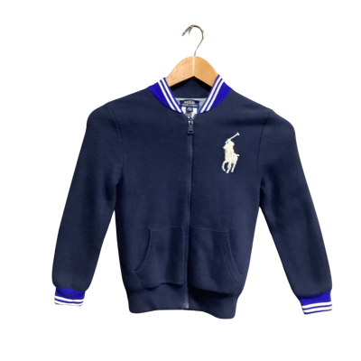 BNWT Polo Ralph Lauren Reversible Full Zip Jumper Size 7