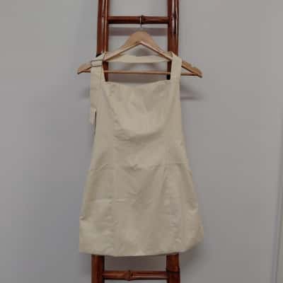 Pepper Mayo Bianca Halter Dress Size 8 Yellow BNWT