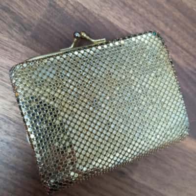 Vintage Brass Mesh Purse