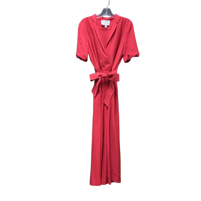 Viktoria & Woods Womens Red Jumpsuit Size 1 