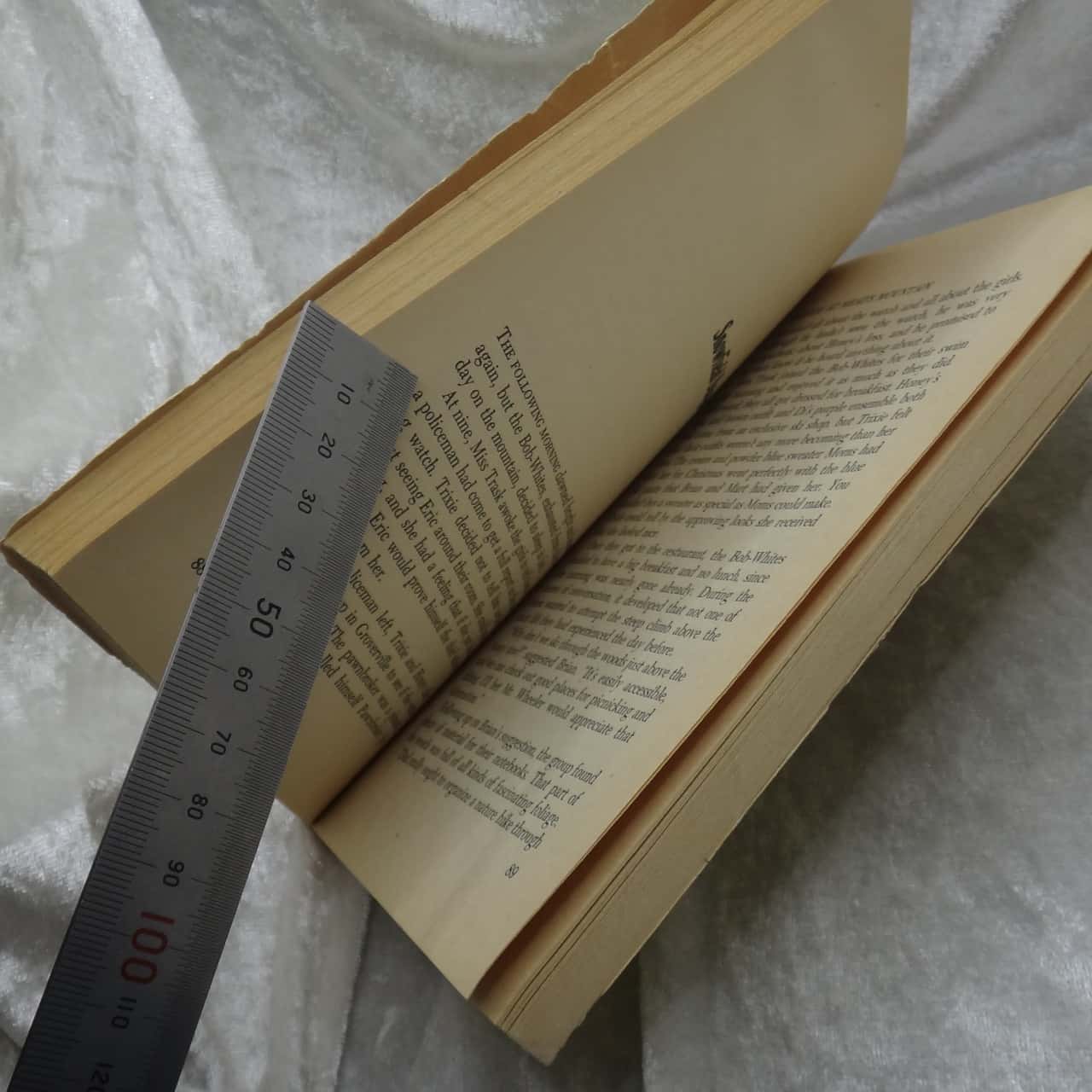 Vintage Book Trixie Belden "The Mystery At Mead's Mountain" 22 1978(s)