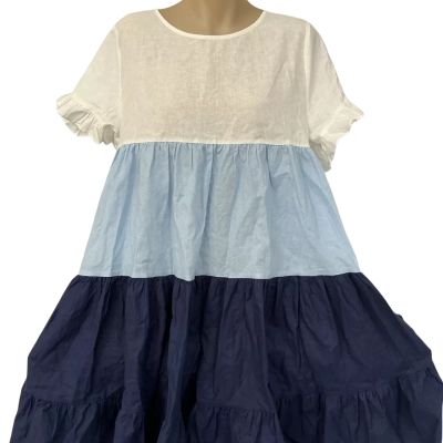 Leoni Zora Tiered Dress Size L