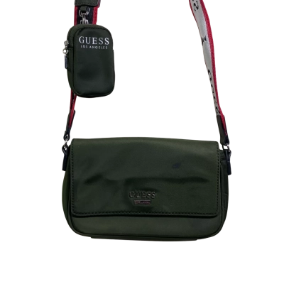 Guess Womens Crossbody Green Handbag