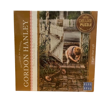 Gordon Hanley ‘Those Sunshine Days’ Australian Art Portfolio Deluxe 1000 pc Jigsaw Puzzle