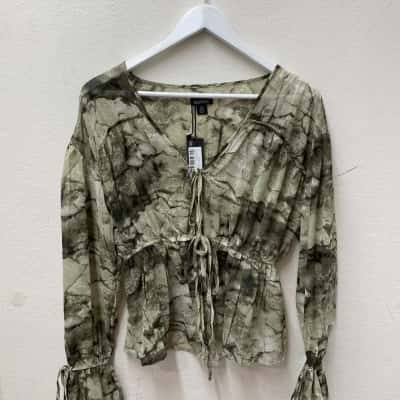 Boohoo Womens  Size 14 Camouflage / Green / Grey 