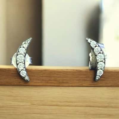 Pandora 925 silver Luna light stud 
