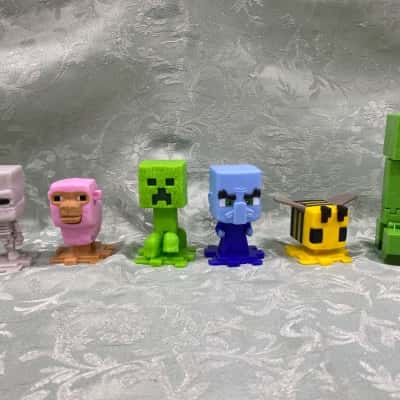 Minecraft Happy Meal Toys