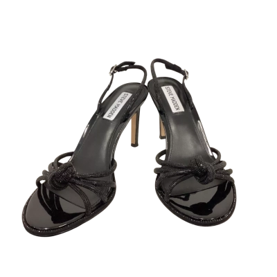 Steve Madden Size 8 ‘Kalena’ Beautiful Black Evening Heels NEW!