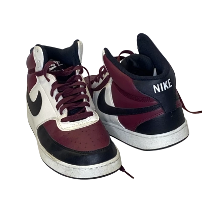 Nike Mens  Size 11 Sneakers Black  / Maroon / White 