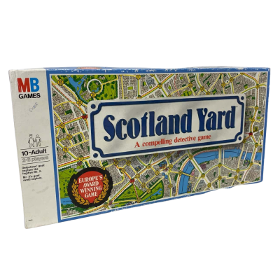 Vintage Scotland Yard detective board game 