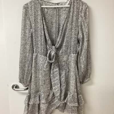 Sheike Womens  Size 12 Black  / White Dress
