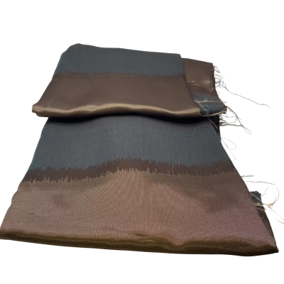 Ombre Black Brown Metallic Look 146 x 200    FAB1