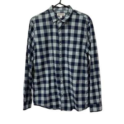 Country  Road Mens  Size M  Blue / Navy Blue / White  Checked Shirt