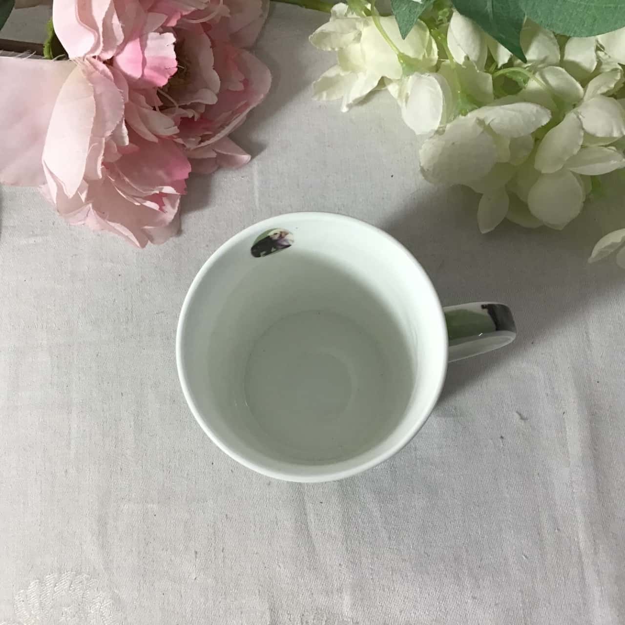 Tasse En Porcelaine Fine Ashdene ImPlume & Perch Avec Couvercle - Occasion