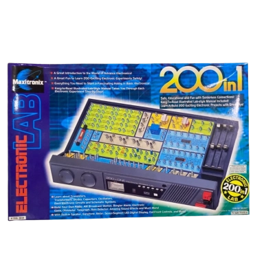 Maxitronic 200 In 1 Electronics Lab Kit
