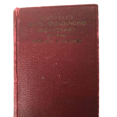 Nuttall's Bijou Pronouncing Dictionary of the English Language - Antique