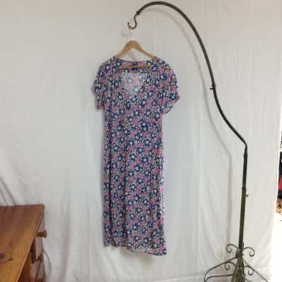 J.Crew Womens  Size M Short Sleeve Dress  Floral / Multicoloured 