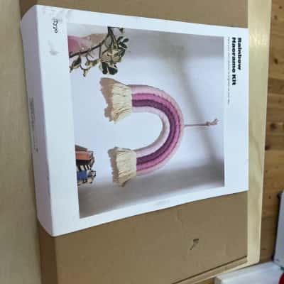 Rainbow Macrame Kit