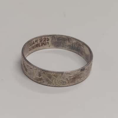 Vintage Silver 925 Pattern Ring