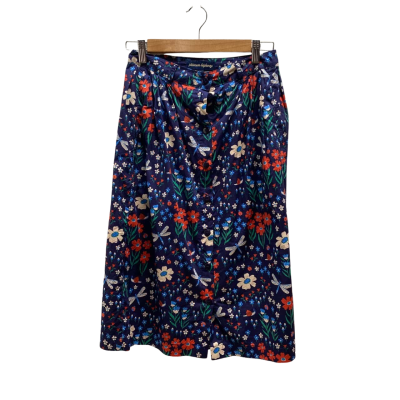 Princess Highway Womens  Size 8 Blue / Floral Skirt