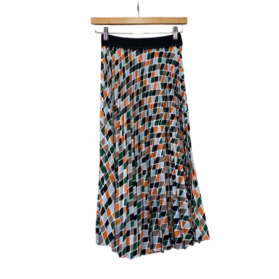 Olga de Polga Womens  Size 0 Pleated Skirt Multicoloured 